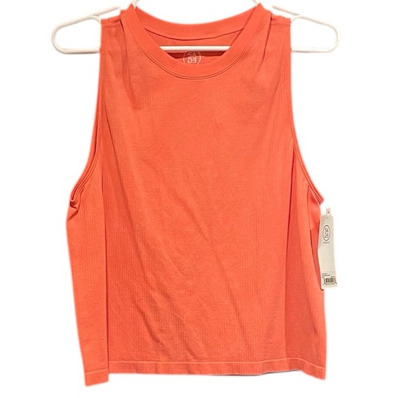Sage Collective Tops - Sage Collective Sleeveless Workout Athletic Lounge Running Top - Georgia Peach